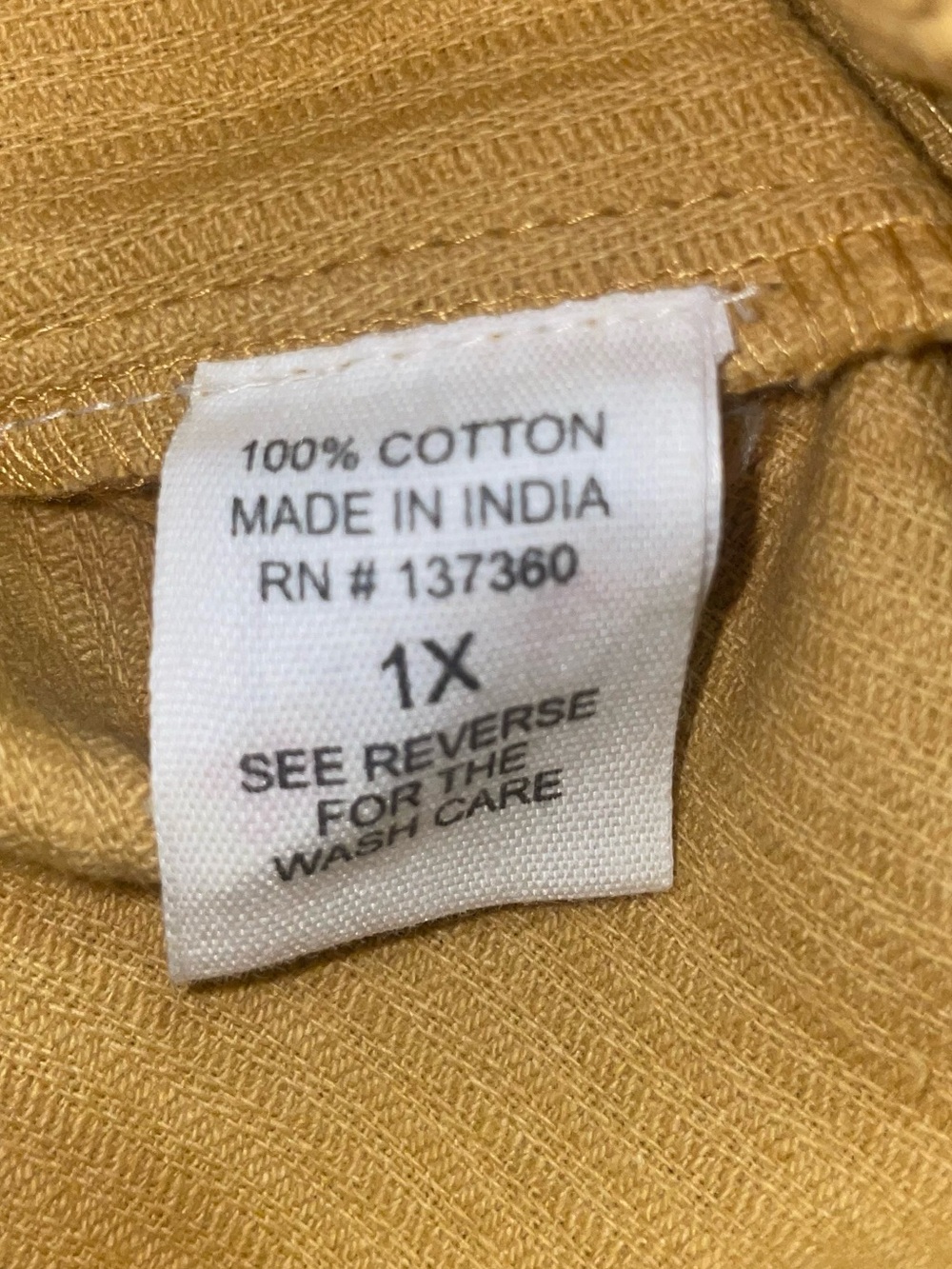 Live 4 Truth Corduroy Mini Skirt in Mustard Yellow - Picture 5 of 5